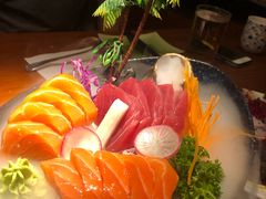 三文鱼刺身-鳗鱼家·深夜食堂(军博店)