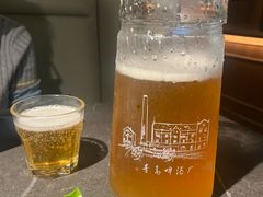 原浆青啤-前海沿·青岛菜(大拇指广场石老人店)