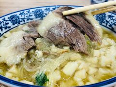 普通牛肉泡馍-清真馬峰小炒泡饃