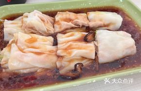 Pork Liver and Minced Meat Steamed Rice Noodle Roll
