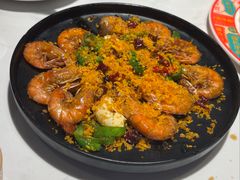 避风塘金蒜藤椒虾-避风塘·老港味餐厅(虹口龙之梦店)