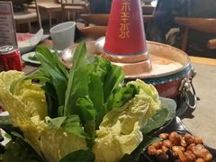 蔬菜拼盘-贰重天冰煮羊自助火锅(东坝店)