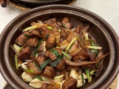 生啫牛肉粒-万荣烤鸭店·北京菜(天坛店)