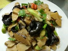 炒黄精-九华山友谊土菜馆 小资餐厅