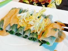 麻酱荠菜卷-马凯餐厅(地安门店)