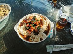 皮蛋豆腐-水岸居湖景农家乐·阳澄湖大闸蟹