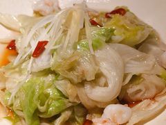 虾仁白灼西生菜-奉天小馆·非遗东北菜(济南万象城店)