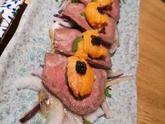 海胆炙烤牛肉卷-慢走(甜水园店)