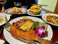 香茅草烤罗非鱼-紫滇源云南生态菜(丹凤街店)