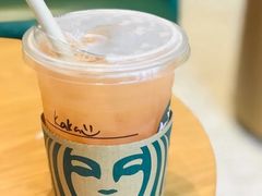 冰摇桃桃乌龙茶-星巴克(郑州曼哈顿广场店)