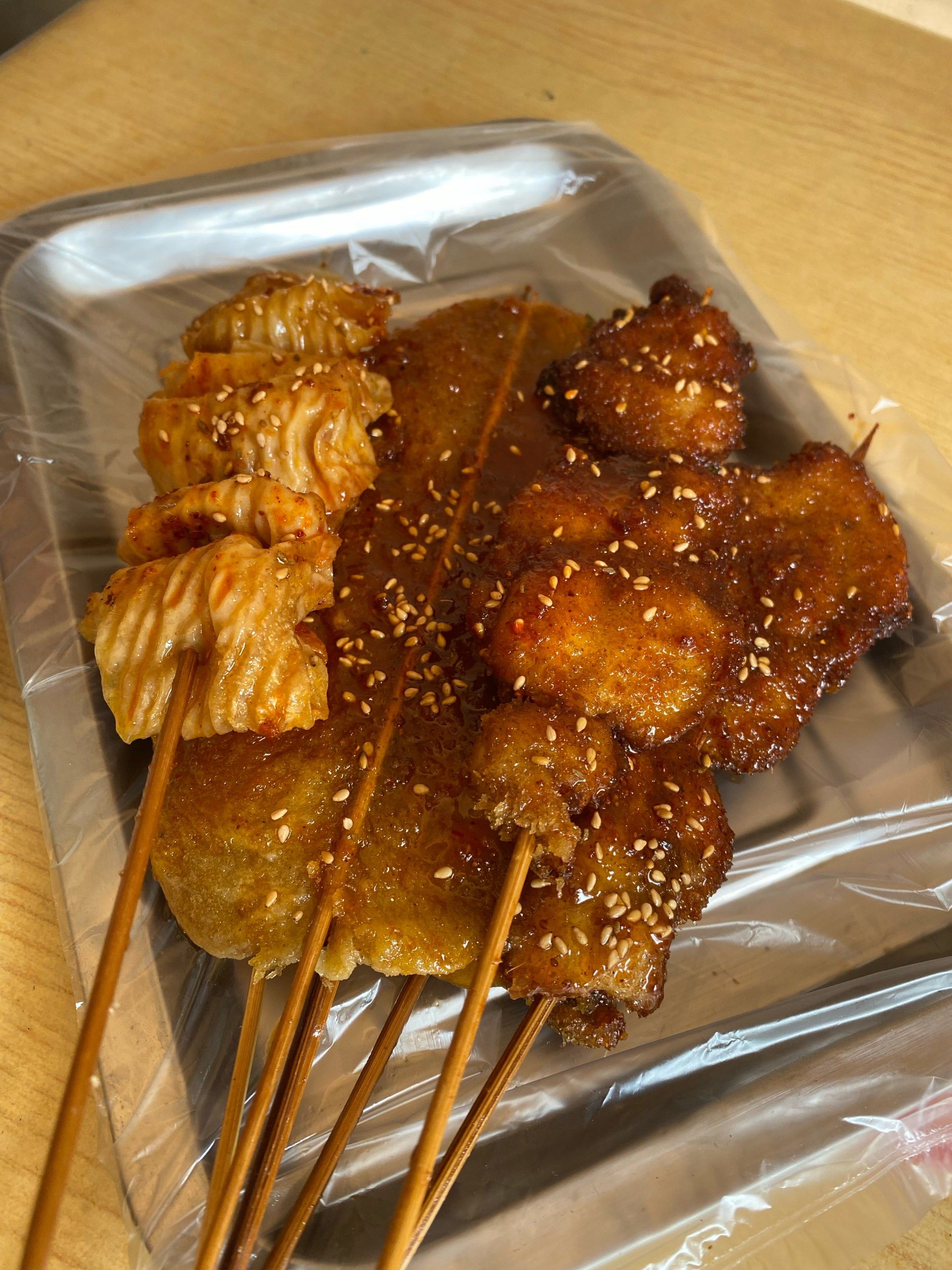 老式辣酱炸串
