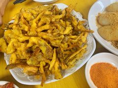 干炸鲜蘑-屋里家延边朝鲜族冷面(南园店)