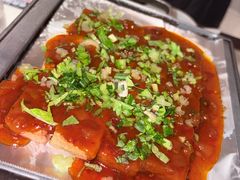 铁板包浆豆腐-绿茶餐厅(朝阳大悦城店)