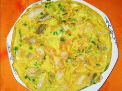 葱花煎土鸡蛋-白天鹅家宴·东北菜