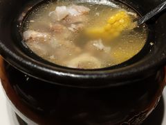 玉米筒骨汤-辣得叫湘菜(观海卫店)