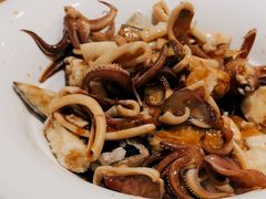 茄子拌八带-晚归月亮湾私家菜(临邑路店)