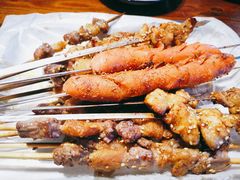 羊肉串-马路牙子地桌烤肉(工体店)