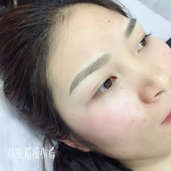 -西施无菌半永久纹绣眉眼影唇轻增发纹发际线