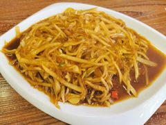 酸萝卜炒水晶粉-明海妈妈菜(大连外国语学院店)