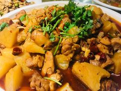 -老兰家传统烧烤炒菜泡馍(小南门店)