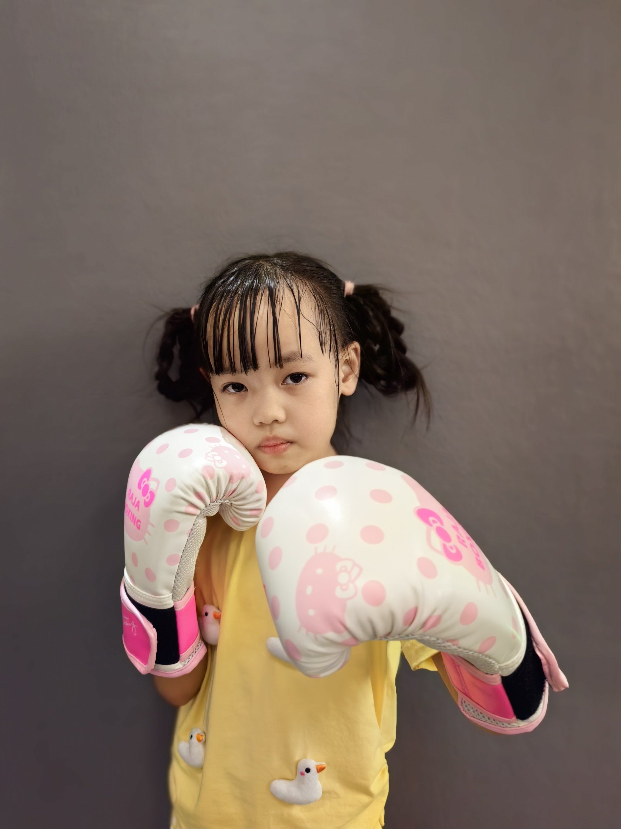 小女孩的拳击梦想