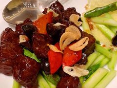 黑金雪花牛肉粒-上海和平饭店龙凤厅 Dragon Phoenix