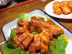 招牌厚切猪五花-三肥两瘦烤肉(鹿城店)