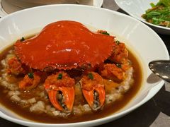 玫瑰油醋汁和乐蟹手打肉饼-广州文华东方酒店·江-由辉师傅主理