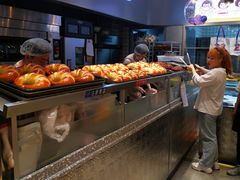 面包甜点陈列柜-丁香西饼屋(桂林路店)