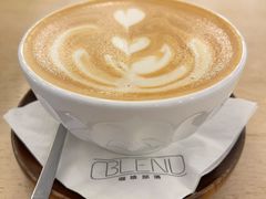 燕麦拿铁-blend咖啡部落(车公庙店)