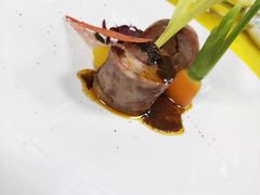 鲜虾慕斯酿三文鱼&nbsp;西梅海鸭卷&nbsp;&nbsp;芒果慕斯&nbsp;&nbsp;烟熏三文鱼-天骄国际酒店·布拉格西餐厅(白石湖店)