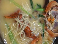 膏蟹汤面-十面欢腾·海鲜面·台式Bistro(长乐路店)