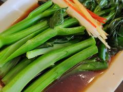 白灼芥兰-烤肉季饭庄