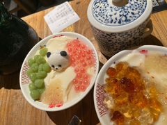 青团爆珠冰豆花-破三川·新川菜(静安大融城店)