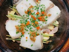 陈年菜脯啫鳕鱼-鲜潮里·粤式大排档