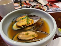 清酒煮青口-一本魅·日式料理