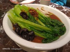 白灼菌菇菜心-新白鹿餐厅(爱琴海购物中心店)