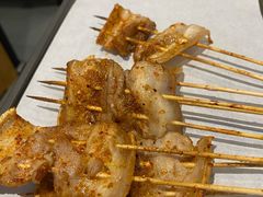 生菜五花肉-庆峰龙虾烧烤(合肥一店)