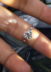 -JKHappiness培育钻石钻戒婚戒定制(天河国贸店)