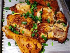 绿茶葱香烤鸡-绿茶餐厅(崇文门新世界店)