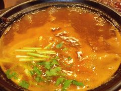 番茄牛肉-三鞭一花·独一处·元英砂锅(海光寺店)