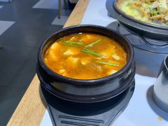 蛤蜊豆腐汤-猪啊牛呀羊啊铜盘烤肉(正大广场店)