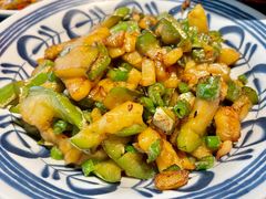 青椒炒茄子-侯师傅热炒店(德思勤店)