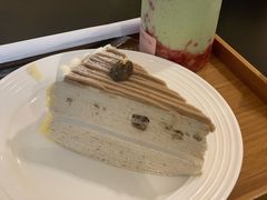 -36抹茶·千层与鲜果茶(欢乐海岸店)