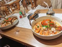 膏蟹拌面-十面欢腾·海鲜面·台式Bistro(长乐路店)