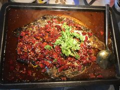 -探鱼·鲜青椒爽麻烤鱼(西南商都店)