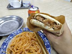 樊记纯瘦肉夹馍-樊记腊汁肉(竹笆市总店)
