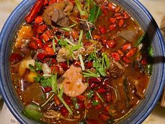 海鲜毛血旺-绿茶餐厅(西单老佛爷店)