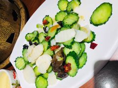 青花木耳炒山药-临潼印象·特色陕菜