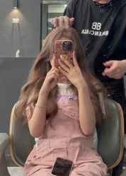 点击看大图 -藤野造型烫发染发